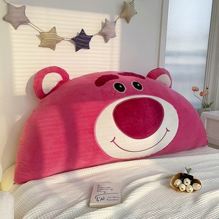 迪士尼网红卡通枕头床头，靠垫儿童卧室，床上靠枕榻榻米软包护腰枕芯
