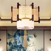 现代中式吊灯客厅灯实木餐厅灯具中国风酒店酒楼中式装修灯具