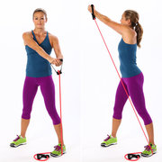多功能一字拉力绳弹力绳力量，训练臂力胸肌弹力带男女健身器材