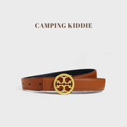 CAMPING KIDDIE皮带女真皮韩版时尚装饰个性百搭ins风潮流TB腰带