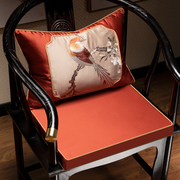 实木椅圈椅红木乳胶坐垫中式太师椅高级感垫子定制官帽椅子凳垫