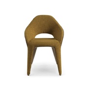 简艺异型设计师款餐椅子定型棉，布艺单人售楼部大堂，洽谈椅卧室书椅