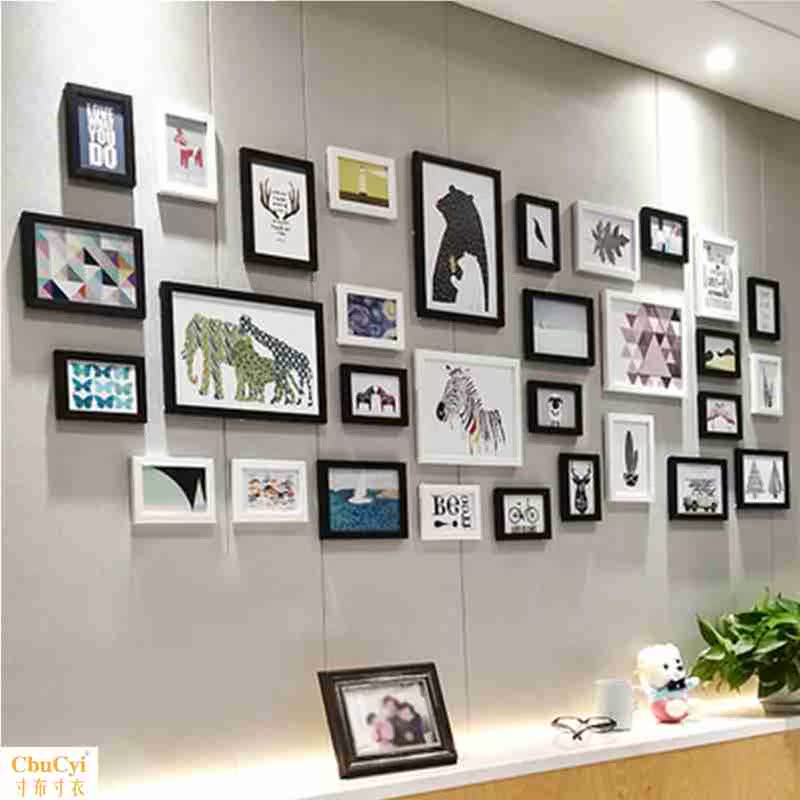 a living room Corridor stairs Photo wall combination Wall Duplex Flats photo metope decoratein the Home accessories , Frame/Frames category - from Buy2taobao.com to provide professional Taobao agent buy service