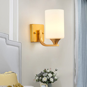 欧式卧室床头壁灯 led创意现代简约客厅壁灯 美式走廊过道楼梯灯