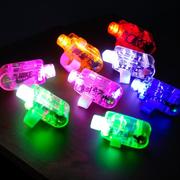 LED投影手指灯炫彩戒指灯地摊夜市发光玩具激光灯