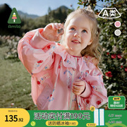 amila童装儿童长袖上衣，2024春季女童宝宝，甜美公主风洋气外套