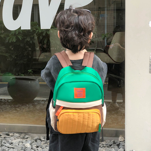 幼儿园书包男童2023大容量双肩包宝宝外出背包亲子女孩学生包