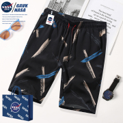 NASA GAVK2023春秋季下架潮流5分短裤男女同款休闲中裤子