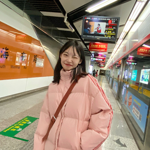 棉袄2021年韩版宽松冬天外套学生面包服女短款羽绒棉衣棉服女
