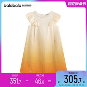 bp精致时尚巴拉巴拉女童连衣裙中大童公主裙夏季童装儿童裙子