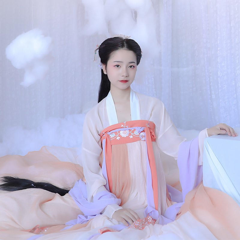 抖音汉服汗服女装 复古计汉服春夏装女唐制齐胸襦裙日常 非古装|ruв категории Женская одежда, костюм/национальная одежда/театр костюм, национальная одежда/этап погрузки - от Buy2taobao.com для оказания профессиональной услуги покупки агента Taobao