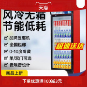 料展示柜冷藏冰柜保鲜双开门冷饮冷柜商用单门啤酒冰箱立式