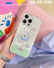 韩国ins小众设计悠闲沙发卡通可爱泡澡小熊iPhone14plus15promax13xs12pro透明全包手机壳可挂绳安卓定制