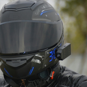 4K高清骑行运动头戴摩托车头盔防抖摄像机横竖屏多视角1600万像素