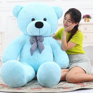 泰迪熊公仔大熊布娃娃毛绒玩具，熊大号(熊，大号)生日礼物女生抱抱熊1.6米1.8