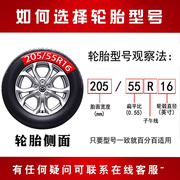 1719款标致308四季汽车轮胎标志，308静音真空备胎，专用耐磨雪地胎