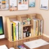 简易书架桌上学生用儿童办公桌，宿舍小书柜，书桌收纳置物架桌面简约