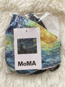 日本购moma创意口罩莫奈梵高可清洗反复使用带收纳挂包北京