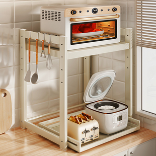 帅仕微波炉置物架厨房，台面多功能烤箱支架桌面电饭煲，电器收纳架子