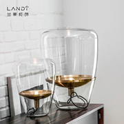 兰蒂灯饰后现代卧室台灯现代简约创意设计师别墅灯具丹麦床头立灯