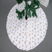 珠片绣花三色树群 亮片圣诞树群 圣诞节节日装饰品