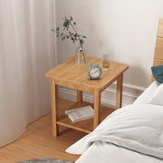 床头置物架实木床头柜小茶几边几简约现代卧室简易小型床头小桌子