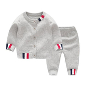 男宝宝毛衣婴儿针织开衫，套装小童春秋，外套婴儿衣服新生儿宝宝纱衣