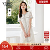 白色小香风连衣裙，女衣香丽影，2023年夏季高级感法式蕾丝裙子