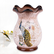 欧式陶瓷器花瓶摆件客厅插干花艺，景德镇家居餐桌创意摆设装饰花瓶
