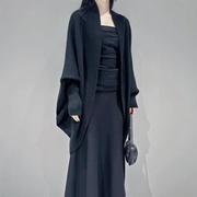 cs女装休闲版型，长款开襟羊毛混纺，针织开衫2023冬1219892001