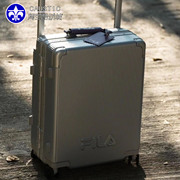 FILA斐乐行李箱旅行箱大容量20寸拉杆箱万向轮女男学生密码皮箱子