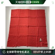香港直邮Moschino莫斯奇诺红色围巾丝巾