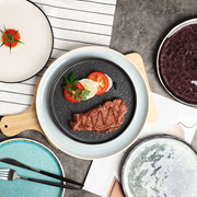 陶瓷餐具盘子北欧餐厅西餐牛排盘创意家用菜盘好看的盘子摆盘平盘
