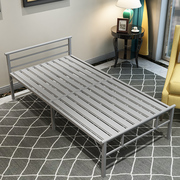 折叠床钢丝床单人，折叠床1.2米家用1.5米双人床简易经济型铁床午休