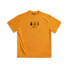 subtrend意大利潮牌阴影，小熊橙色短袖t恤简约情侣款s3fu05760