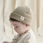 婴儿帽子秋冬季可爱新生儿童婴幼儿男童女童宝宝冬天针织毛线帽