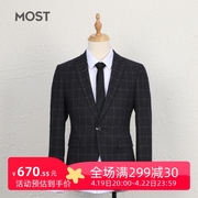 MOST男装西服套装新郎结婚礼服伴郎修身休闲正装西装C009110019