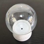 耶诞水晶球diy儿童创意手工玩具透明球体塑料瓶LED球形灯罩瓶diy%