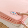 厂加厚牛奶绒床笠单件冬季珊瑚绒床上用品席梦思床垫保护罩三件销