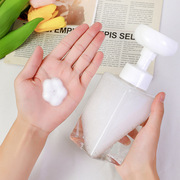 花朵泡沫起泡瓶创意按压式分装瓶可爱浴室乳液沐浴露洗手液打泡器