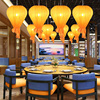 灯笼吊灯新中式设计师餐馆灯具复古灯饰中国风禅意饭店创意餐厅灯