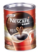 雀巢咖啡 500克(g) 雀巢醇品罐装桶装醇品咖啡大陆版