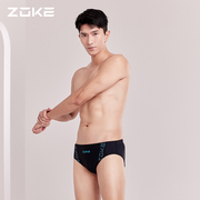 zoke泳裤男三角泡温泉游泳装备潮洲，克专业运动时尚加大码男士泳衣
