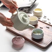 爱屋格林一壶六杯陶瓷，茶具套装礼盒，北欧风喝茶茶具套装2023