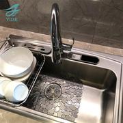 洗碗垫中石头多功能厨房防滑餐垫 pvc碗筷排水垫水槽垫d