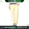 香港直邮MOSCHINO 女士黄色牛仔裤 WQ38780-S2622-H46