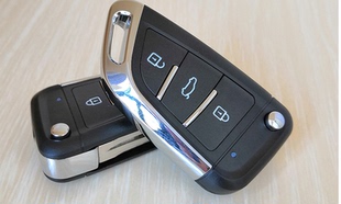 适配五菱宏光miniEV新能源车遥控钥匙安装学习匹配折叠遥控器钥匙