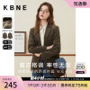 西装外套女春秋灯芯绒上衣kbne2023秋季小个子今年流行小西服