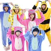 儿童动物睡衣蜜蜂游戏表演史迪奇海绵宝宝男女亲子动漫连体演出服