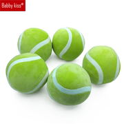 绿色毛绒网球15cm网球馆，摆设体育用品设备健身馆会所，充棉玩具球